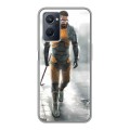 Дизайнерский силиконовый чехол для Realme 9i Half life