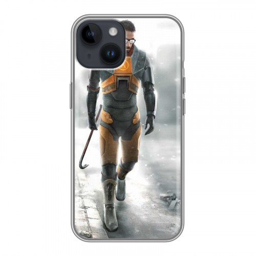 Дизайнерский пластиковый чехол для Iphone 14 Half life