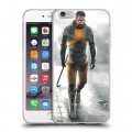 Дизайнерский силиконовый чехол для Iphone 6 Plus/6s Plus Half life