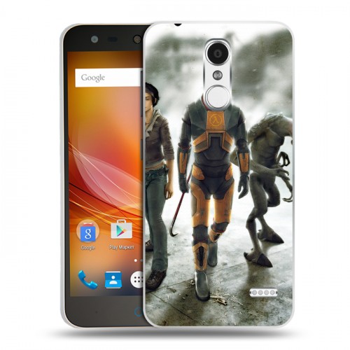 Дизайнерский пластиковый чехол для ZTE Blade X5 Half life