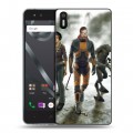 Дизайнерский пластиковый чехол для BQ Aquaris X5 Half life