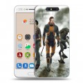 Дизайнерский пластиковый чехол для ZTE Blade V8 Half life