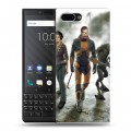 Дизайнерский пластиковый чехол для BlackBerry KEY2 Half life