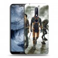 Дизайнерский пластиковый чехол для Nokia 6.1 Plus Half life