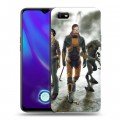 Дизайнерский силиконовый с усиленными углами чехол для OPPO A1k Half life