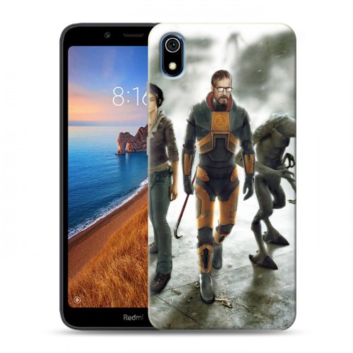 Дизайнерский силиконовый чехол для Xiaomi RedMi 7A Half life