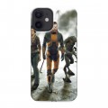 Дизайнерский силиконовый с усиленными углами чехол для Iphone 12 Mini Half life