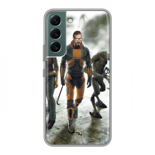 Дизайнерский силиконовый чехол для Samsung Galaxy S22 Half life