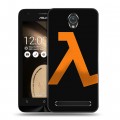 Дизайнерский пластиковый чехол для ASUS Zenfone Go Half life