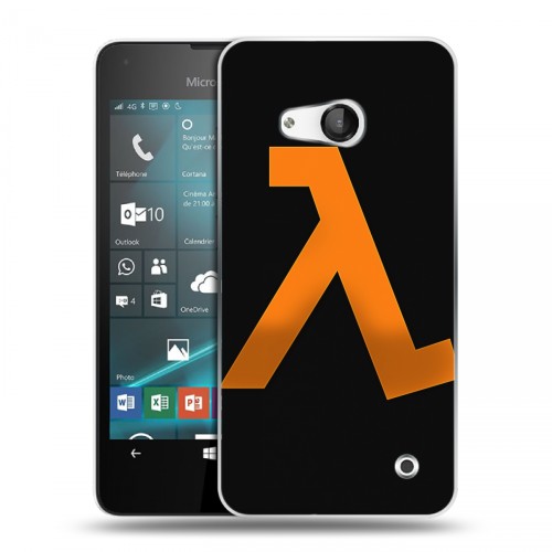 Дизайнерский пластиковый чехол для Microsoft Lumia 550 Half life