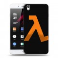 Дизайнерский пластиковый чехол для OnePlus X Half life