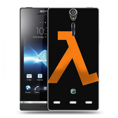 Дизайнерский пластиковый чехол для Sony Xperia S Half life