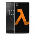 Дизайнерский пластиковый чехол для Sony Xperia L1 Half life