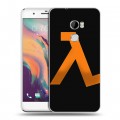 Дизайнерский пластиковый чехол для HTC One X10 Half life