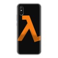 Дизайнерский силиконовый с усиленными углами чехол для Xiaomi RedMi 9A Half life