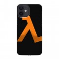 Дизайнерский силиконовый с усиленными углами чехол для Iphone 12 Mini Half life