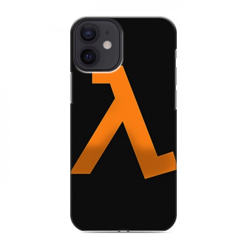 Дизайнерский силиконовый с усиленными углами чехол для Iphone 12 Mini Half life