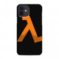 Дизайнерский силиконовый чехол для Iphone 12 Half life