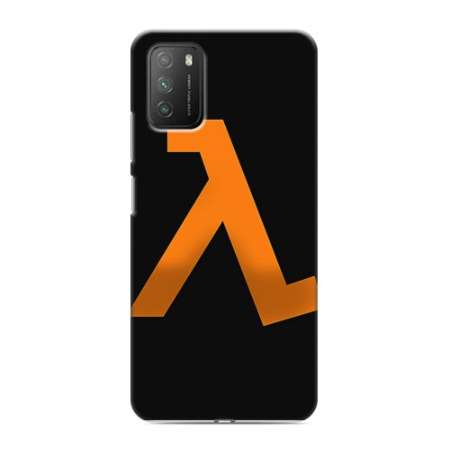 Дизайнерский пластиковый чехол для Xiaomi Poco M3 Half life