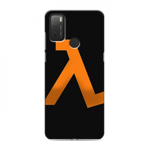 Дизайнерский силиконовый чехол для Alcatel 3L (2021) Half life