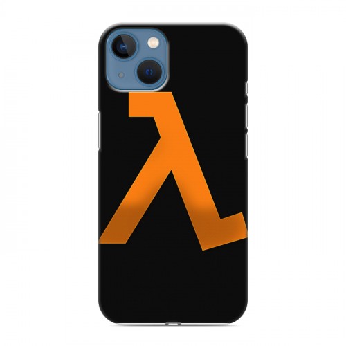 Дизайнерский силиконовый чехол для Iphone 13 Half life