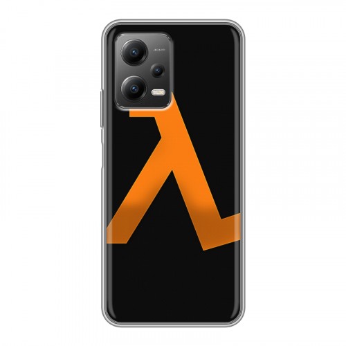 Дизайнерский силиконовый чехол для Xiaomi Poco X5 Half life