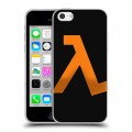 Дизайнерский пластиковый чехол для Iphone 5c Half life