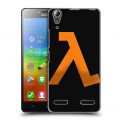 Дизайнерский пластиковый чехол для Lenovo A6000 Half life