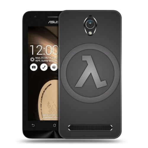 Дизайнерский пластиковый чехол для ASUS Zenfone Go Half life