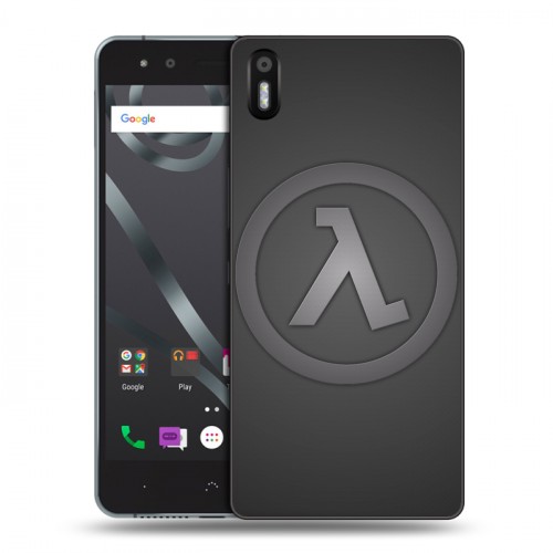 Дизайнерский пластиковый чехол для BQ Aquaris X5 Half life