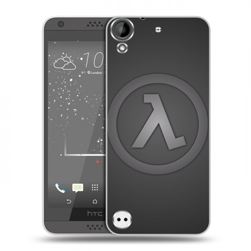 Дизайнерский пластиковый чехол для HTC Desire 530 Half life