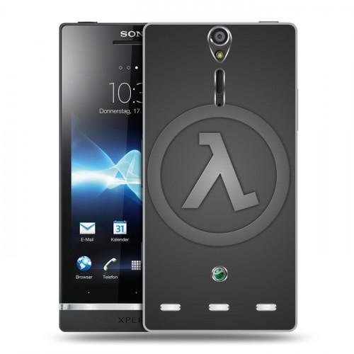 Дизайнерский пластиковый чехол для Sony Xperia S Half life