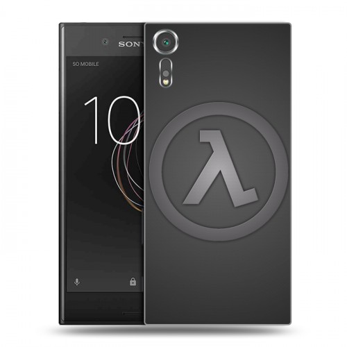 Дизайнерский пластиковый чехол для Sony Xperia XZs Half life