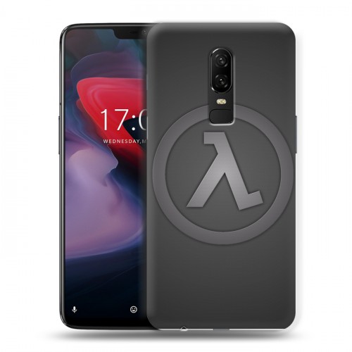 Дизайнерский пластиковый чехол для OnePlus 6 Half life