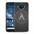 Дизайнерский силиконовый чехол для Nokia 8.3 Half life