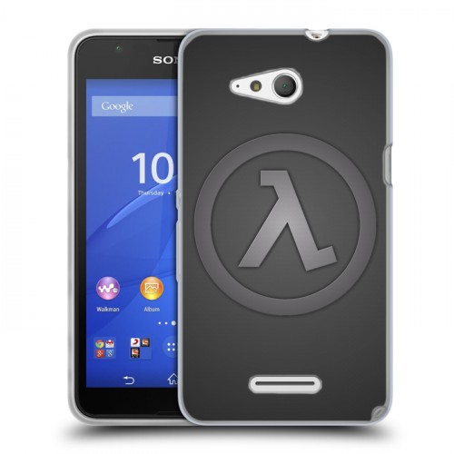 Дизайнерский пластиковый чехол для Sony Xperia E4g Half life