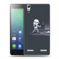 Дизайнерский силиконовый чехол для Lenovo A6010 Half life