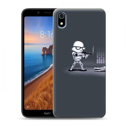 Дизайнерский силиконовый чехол для Xiaomi RedMi 7A Half life