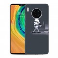 Дизайнерский пластиковый чехол для Huawei Mate 30 Half life