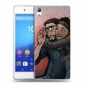 Дизайнерский пластиковый чехол для Sony Xperia Z3+ Half life