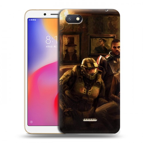 Дизайнерский пластиковый чехол для Xiaomi RedMi 6A Half life