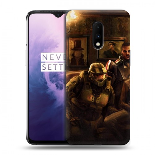 Дизайнерский пластиковый чехол для OnePlus 7 Half life