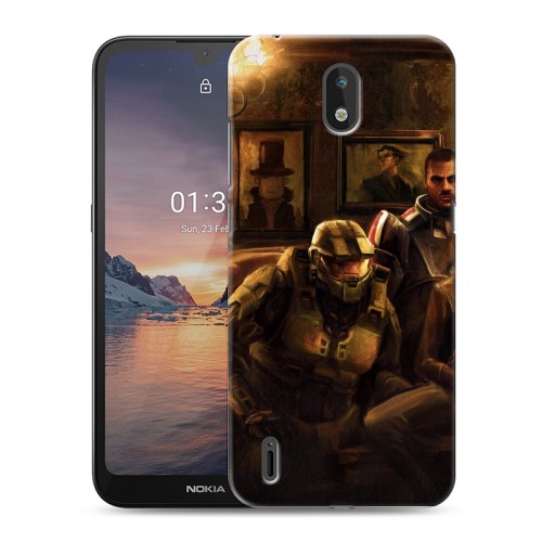 Дизайнерский силиконовый чехол для Nokia 1.3 Half life