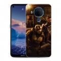 Дизайнерский силиконовый чехол для Nokia 5.4 Half life