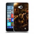 Дизайнерский пластиковый чехол для Microsoft Lumia 640 Half life