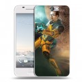 Дизайнерский пластиковый чехол для HTC One A9 Half life