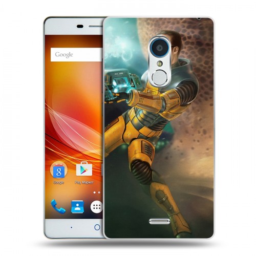 Дизайнерский пластиковый чехол для ZTE Blade X9 Half life