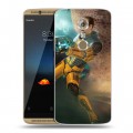 Дизайнерский пластиковый чехол для ZTE Axon 7 Half life