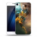 Дизайнерский пластиковый чехол для Meizu U20 Half life