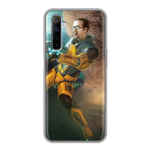 Дизайнерский силиконовый чехол для Realme 6 Half life